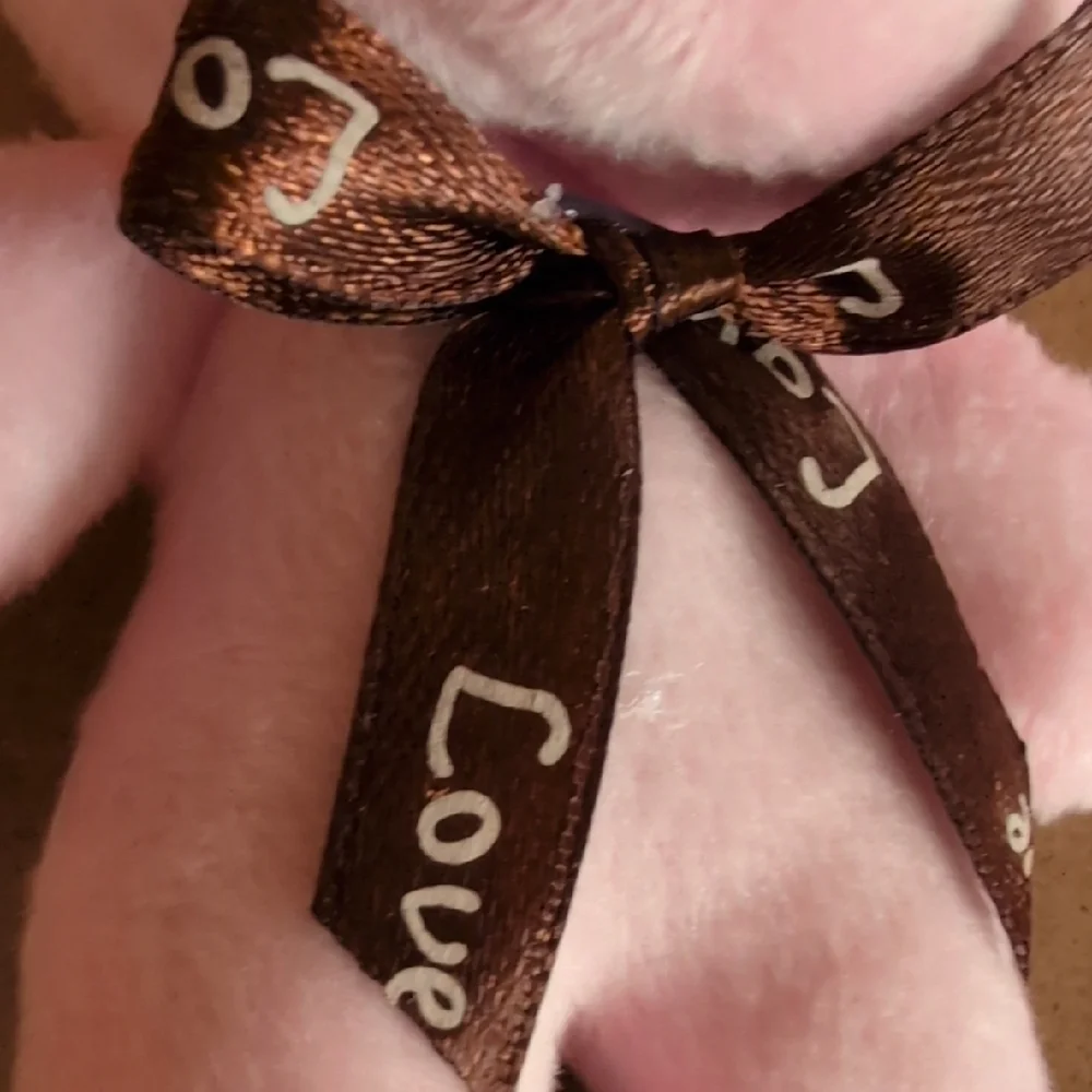 Cute Pink Bunny Plush Keychain / Bag Cham